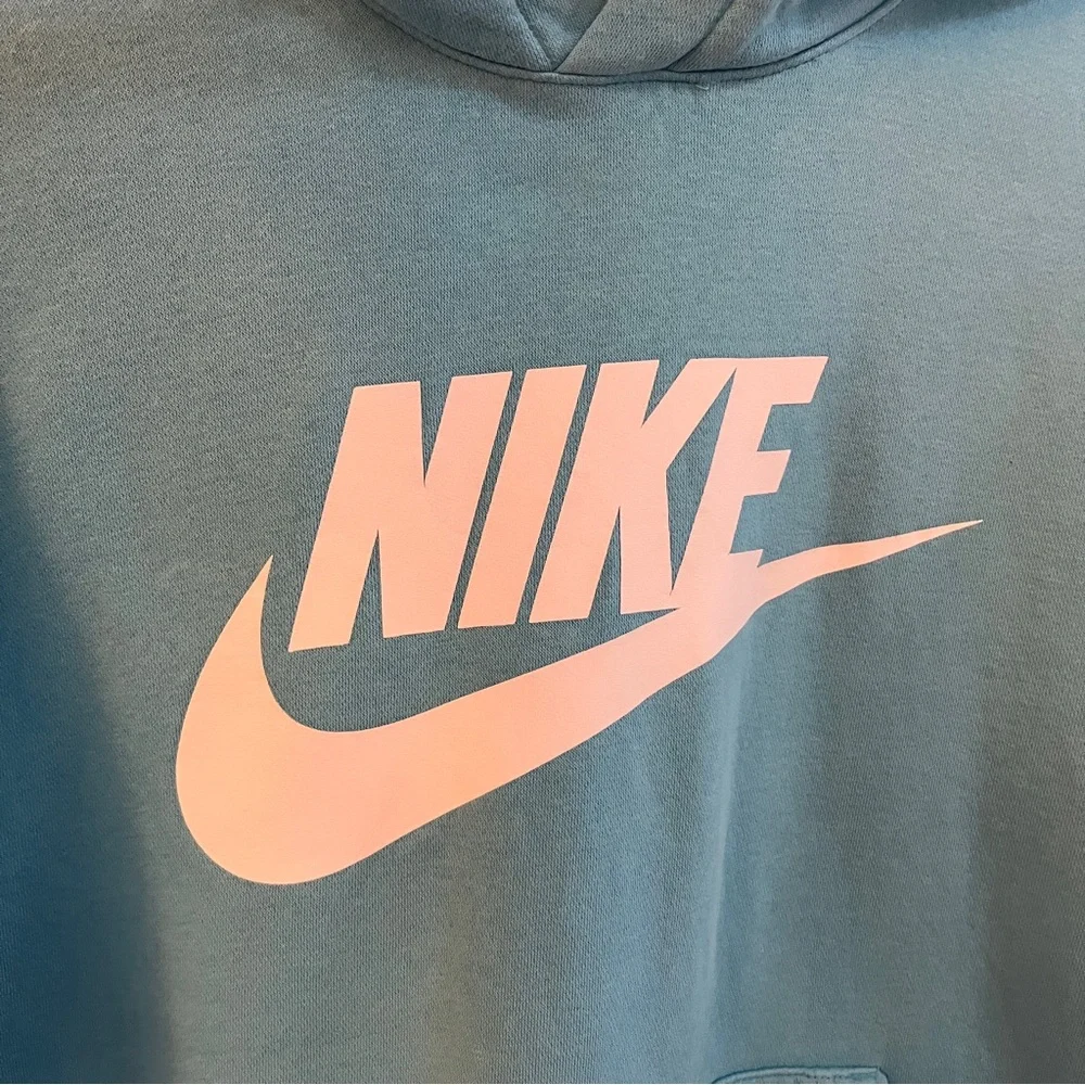 Nike Men's Teal Hoodie